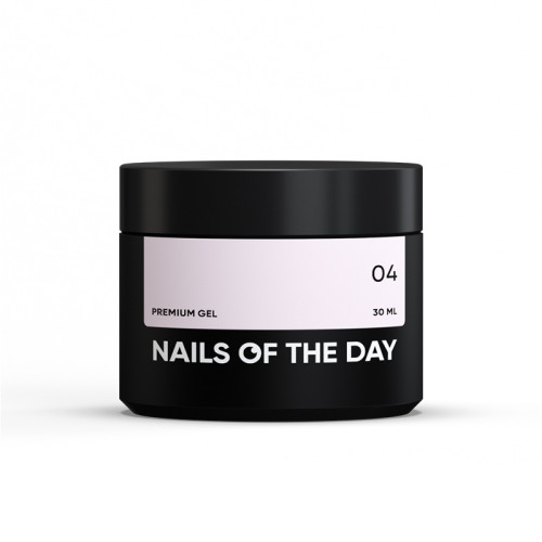 Гель строительный Nails Of The Day Premium Gel 04, светло-розовый френч, 30 мл, фото 1, 425 грн.