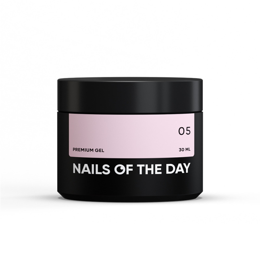 Гель будівельний Nails Of The Day Premium Gel 05. рожевий френч. 30 мл