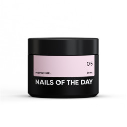Гель строительный Nails Of The Day Premium Gel 05. розовый френч. 30 мл