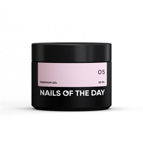 Гель строительный Nails Of The Day Premium Gel 05, розовый френч, 30 мл, фото 1, 425 грн.