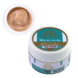 Гель-желе Global Fashion Gele Builder Gel Tea Rose, темний беж, 15 г