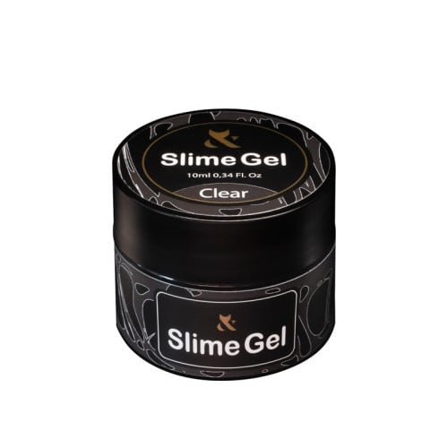 Гель-жвачка для объемных дизайнов F.O.X Slime Gel Clear прозрачный