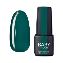 Гель-лак Baby Moon Green Sea 004 ярко-зеленый. 6 мл