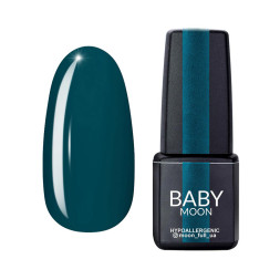 Гель-лак Baby Moon Green Sea 006 сине-зеленый. 6 мл