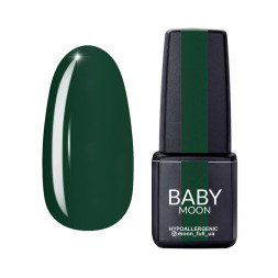 Гель-лак Baby Moon Green Sea 007 зеленый хвойный. 6 мл