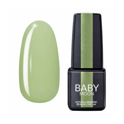 Гель-лак Baby Moon Green Sea 010 фисташковый. 6 мл