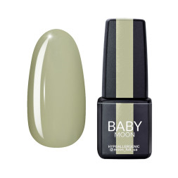 Гель-лак Baby Moon Green Sea 012 нежный оливковый. 6 мл