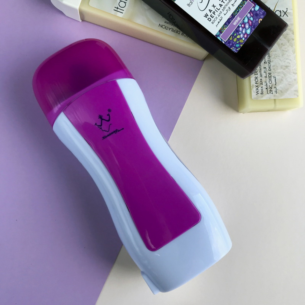 Воскоплав касетний Konsung Depilatory Heater. колір малиновий