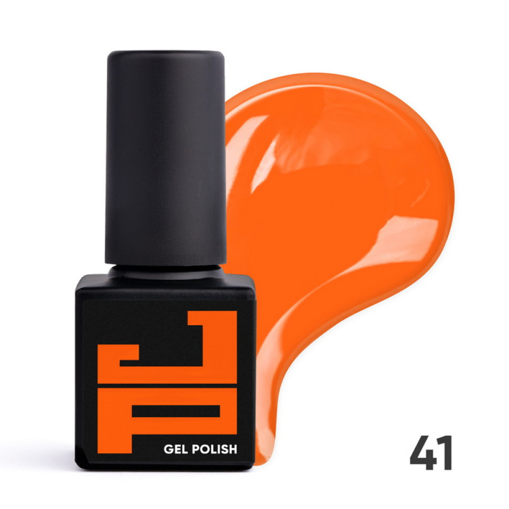 Гель-лак Jerden Proff 041 Neon orange неоново-оранжевый. 5 мл