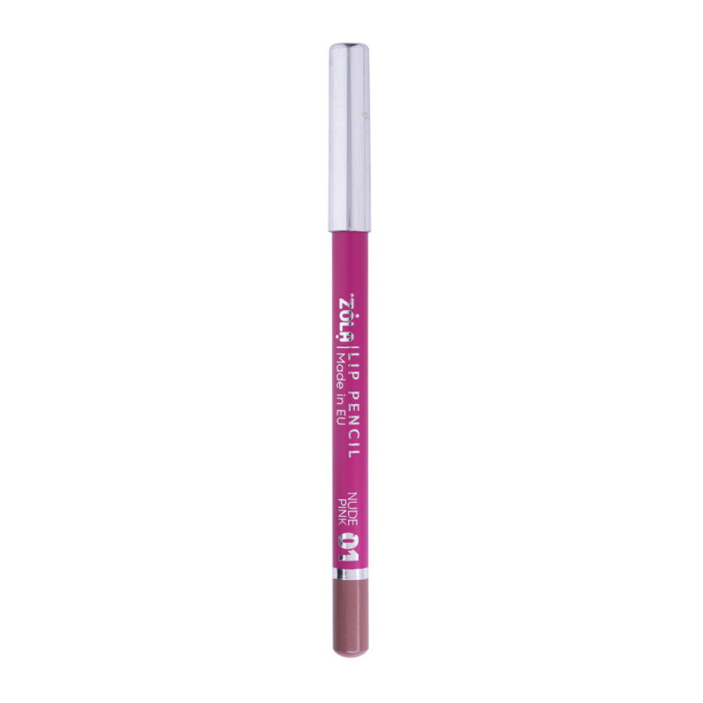Карандаш для губ ZOLA Lip Pencil 01 Nude Pink