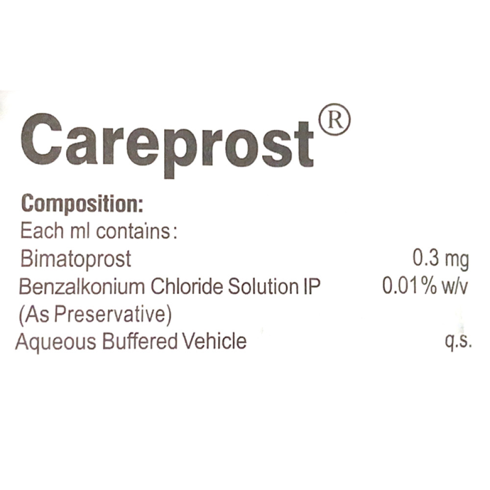 Стимулятор для роста ресниц Карепрост (Careprost),  3 мл