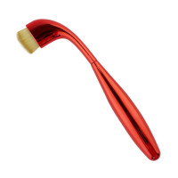 Кисть для макияжа Salon Professional 5, искусственный ворс, цвет красный