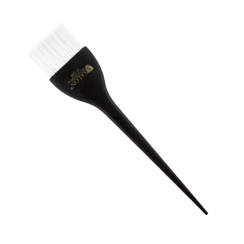 Кисть для окрашивания волос Salon Professional 0244, ширина 5 см, цвет черный