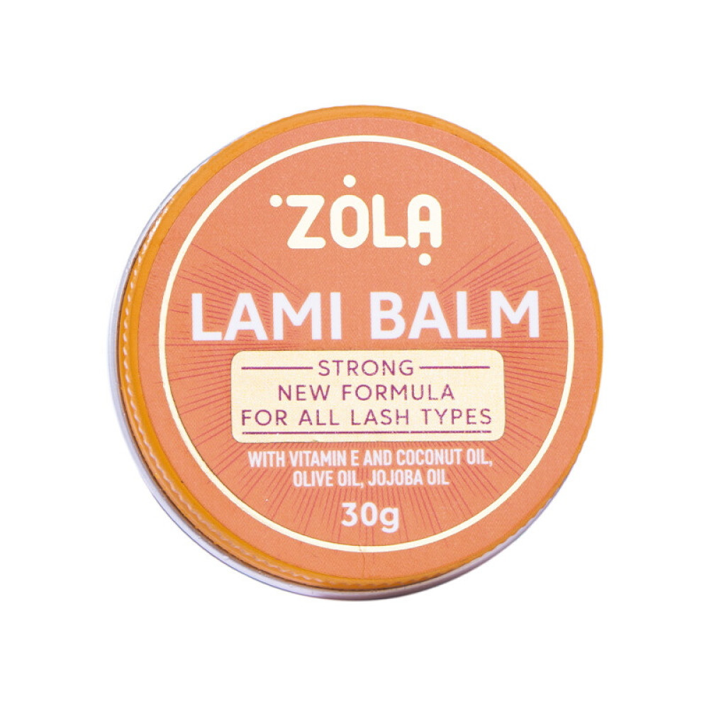 Клей для ламинирования ресниц ZOLA Lami Balm Orange. 30 г