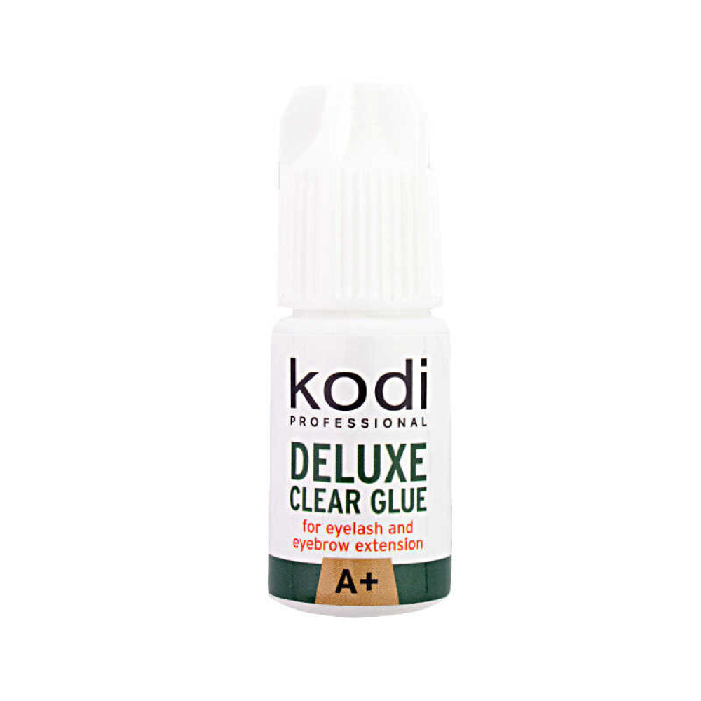 Клей для наращивания ресниц Kodi Professional Delux А+, прозрачный, 5 г