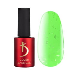 База камуфлююча для гель-лаку Kodi Professional Cover Base Gel Neon Flake 04. неоновий салатовий із сріблястими часточками. 7 мл База камуфлююча для гель-лаку Kodi Professional Cover Base Gel Neon Flake 04. неоновий салатовий із сріблястими часточками. 7 мл