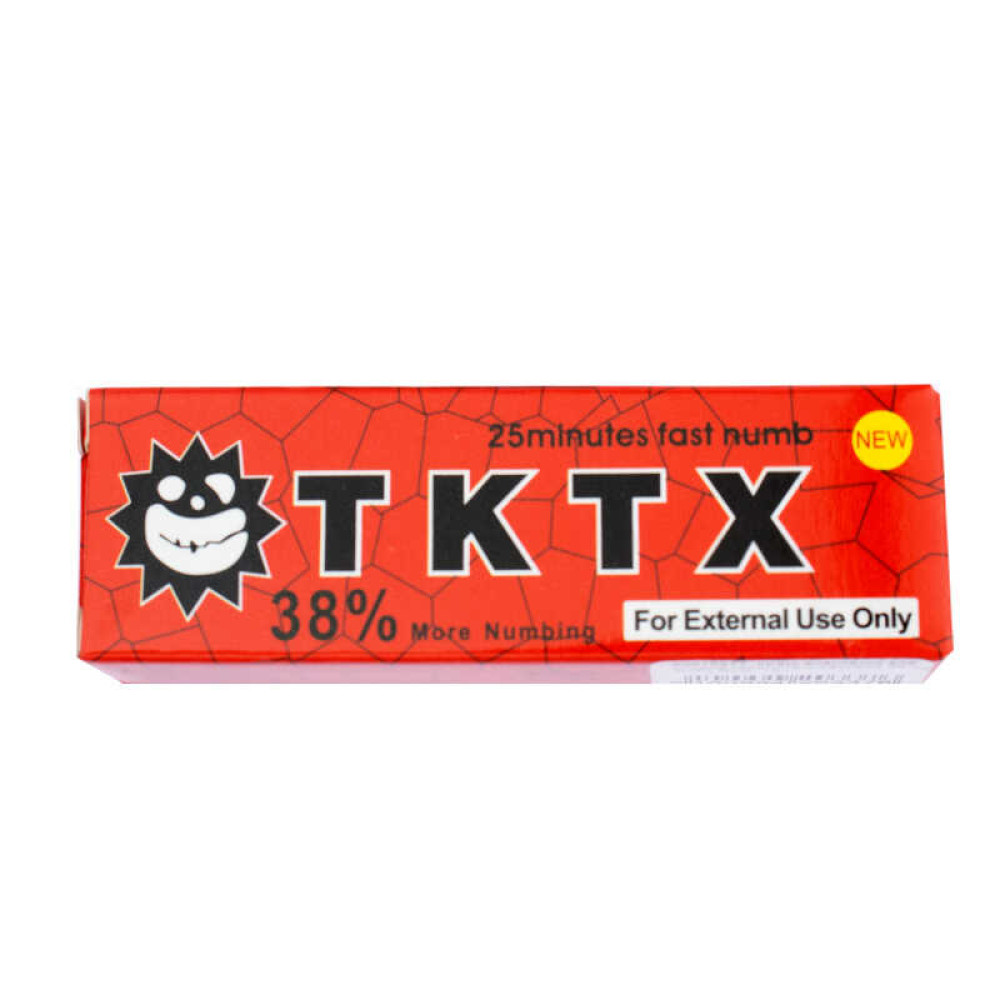 Крем-анестетик для микроблейдинга и татуажа 38% TKTX RED. 10 г