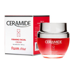Крем для обличчя Farmstay Ceramide Firming Facial Cream зміцнюючий з керамідами. 50 мл