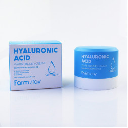 Крем для обличчя Farmstay Hyaluronic Acid Water Barrier Cream зволожуючий з гіалуроновою кислотою. 80 г