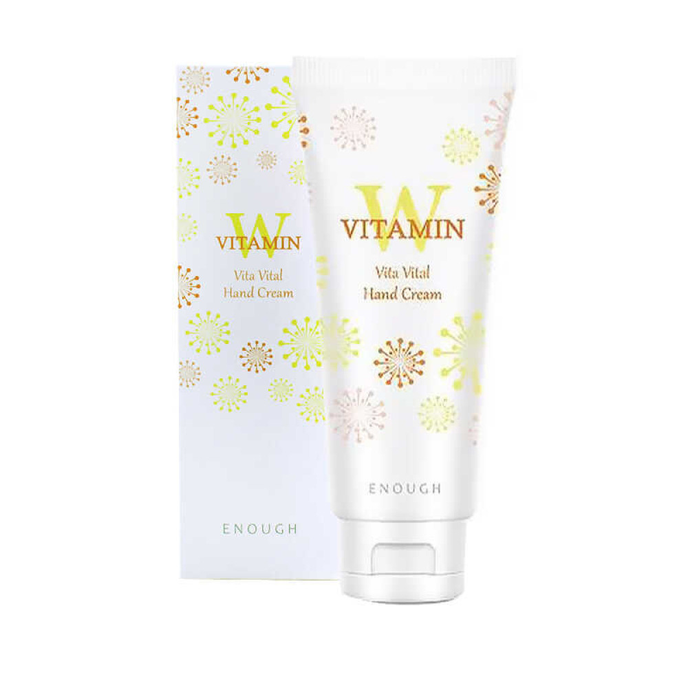 Крем для рук Enough W Vitamin Vita Vital Hand Cream з вітамінним комплексом. 100 мл