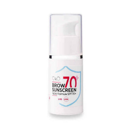 Крем сонцезахисний для брів OKO Brow Sunscreen SPF 70 після перманентного макіяжу. 15 мл