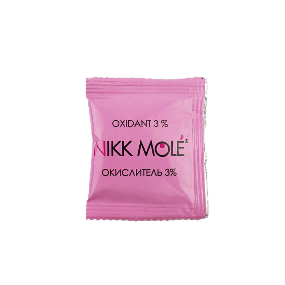 Окисник кремовый Nikk Mole Oxidant 3% в саше. 5 мл