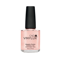 Лак CND Vinylux Weekly Polish 118 Grapefruit Sparkle бледный розовый с микро-блестками. 15 мл
