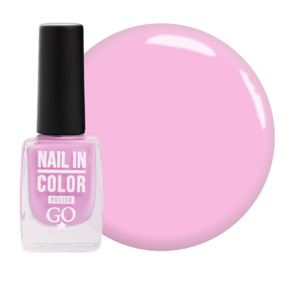 Лак для ногтей Go Active Nail in Color 036 весенний розовый, 10 мл