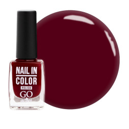 Лак для ногтей Go Active Nail in Color 047 бордо. 10 мл