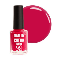 Лак для ногтей Go Active Nail in Color 061 малиновый. 10 мл