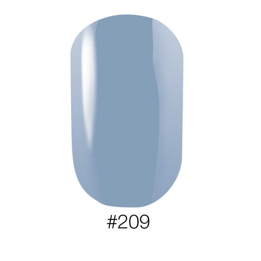 Лак Naomi 209, ніжно-блакитний, 12 мл