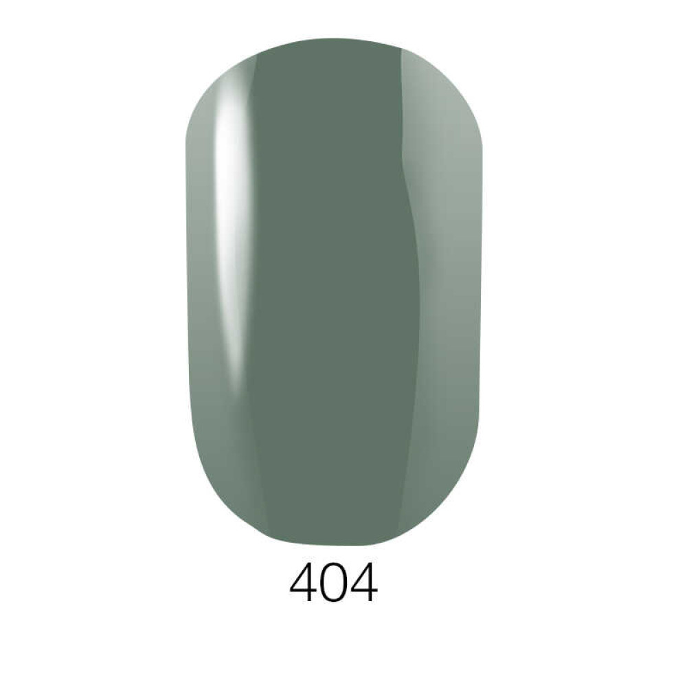 Лак Naomi 404 блідо-зелений хакі, 12 мл