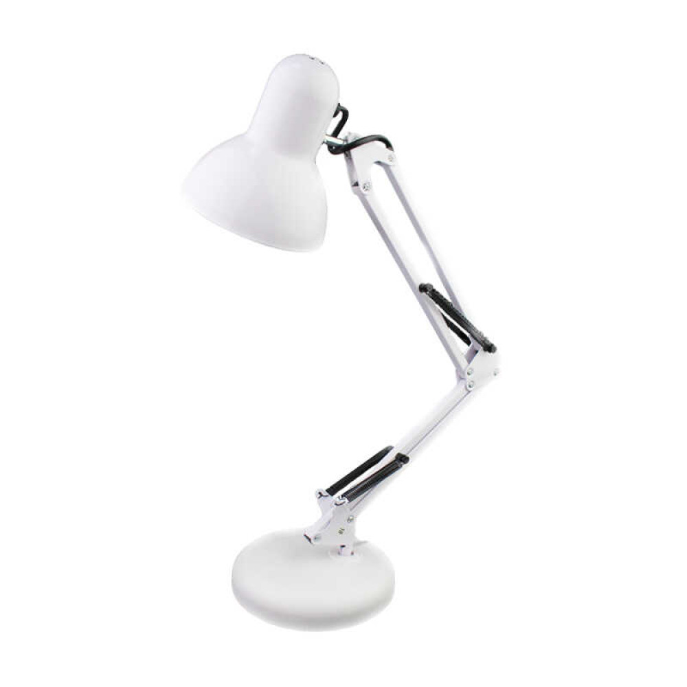 Лампа настольная Desk lamp на подставке Hmax = 60 см, цвет белый