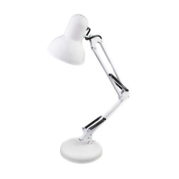 Лампа настольная Desk lamp на подставке Hmax = 60 см, цвет белый