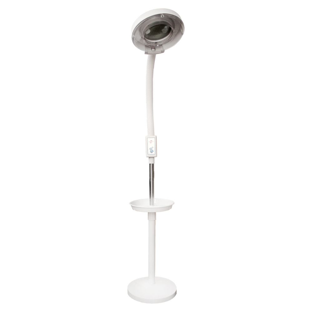 Лампа-лупа підлогова з гнучким тримачем Shangpu на підставці 3-5 діоптрій D 23 см