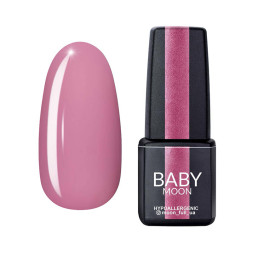Гель-лак Baby Moon Lilac Train 006 винтажный розовый. 6 мл