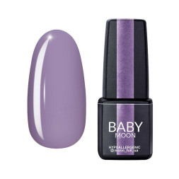 Гель-лак Baby Moon Lilac Train 025 блідо-ліловий. 6 мл