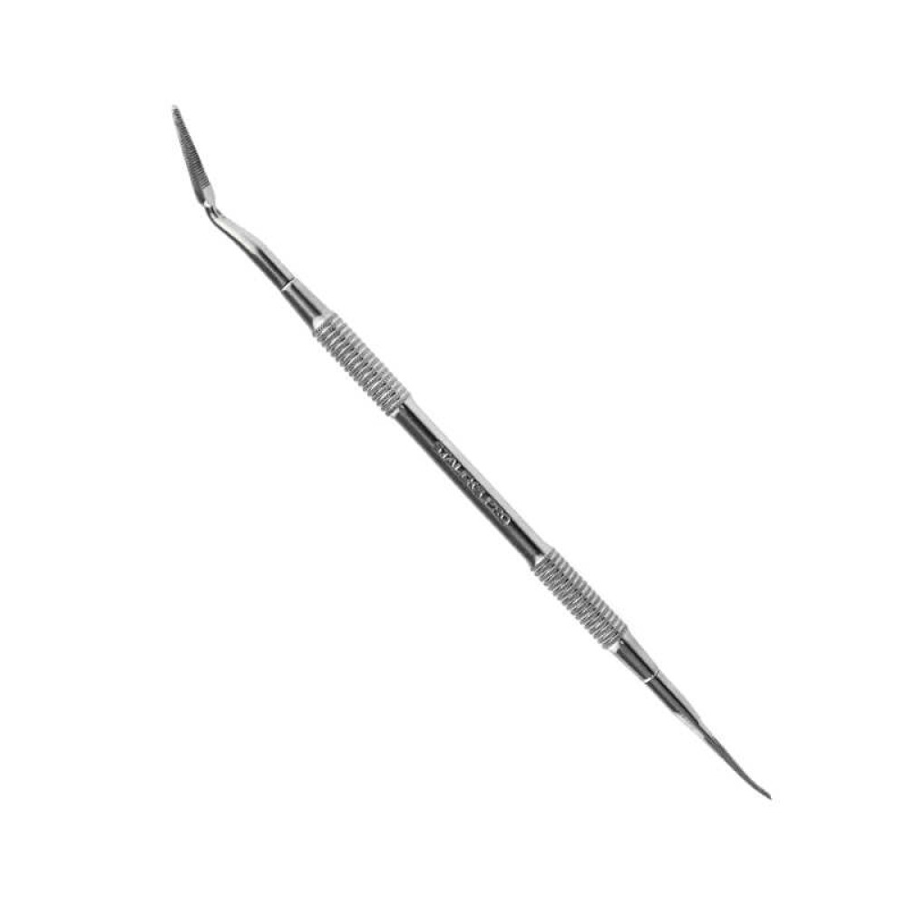 Лопатка педикюрная Staleks PRO Expert 60 Type 2, пилка под наклоном и пилка с загнутым концом