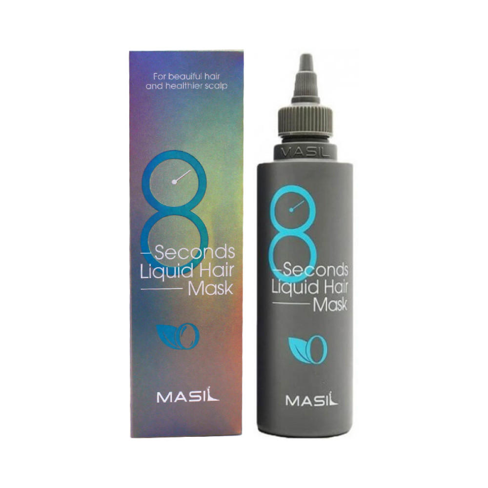 Маска-филлер для волос Masil 8 Seconds Liquid Hair Mask восстанавливающая для объема, 350 мл