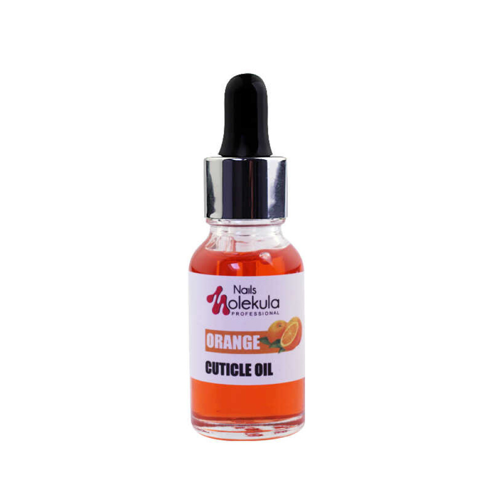 Олійка для кутикули Nails Molekula Cuticle Oil Orange. з піпеткою. апельсин. 15 мл