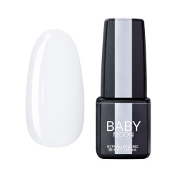 Гель-лак Baby Moon Midnight 001 білий. 6 мл