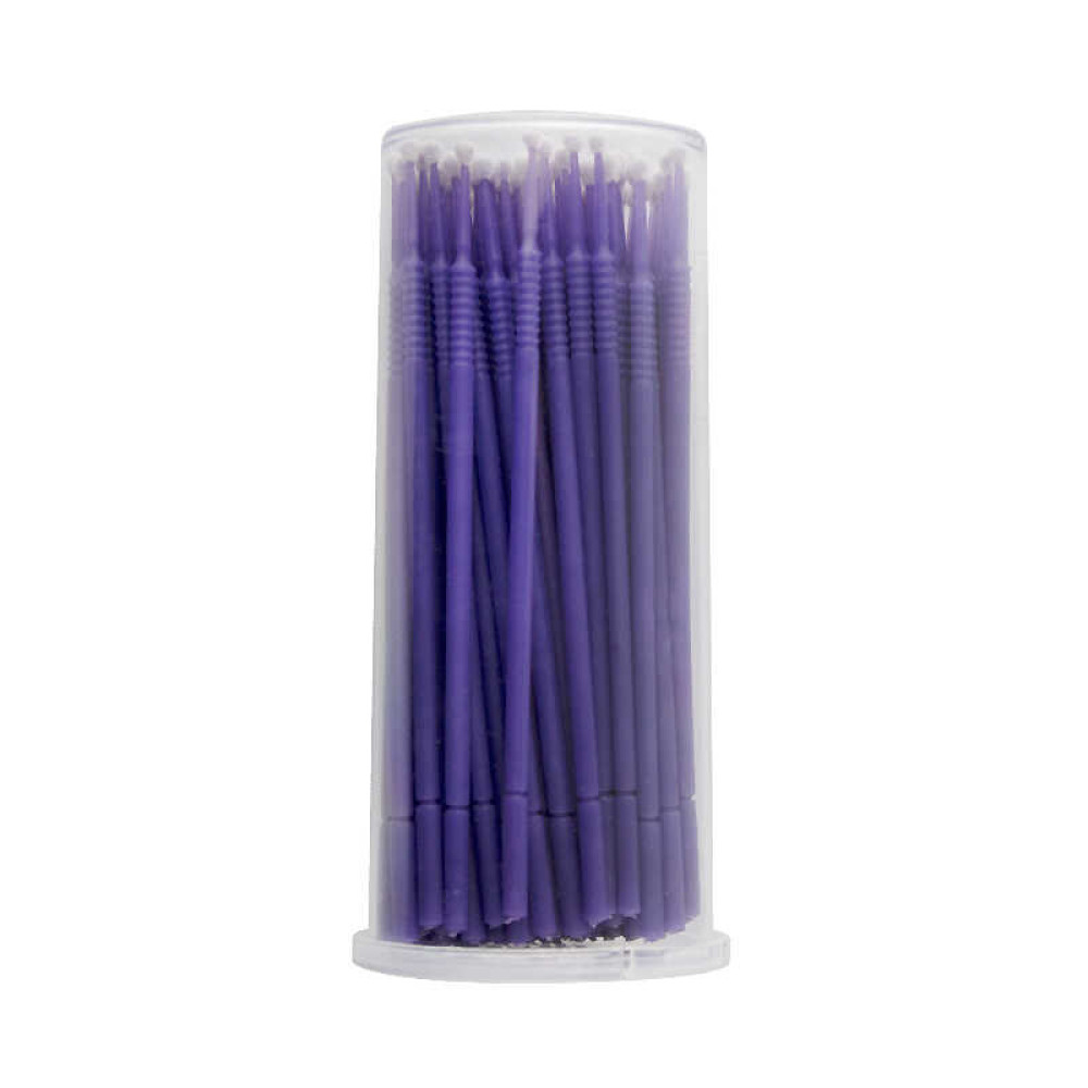 Микробраши Kodi Professional Regular Tip. 100 шт.. фиолетовые