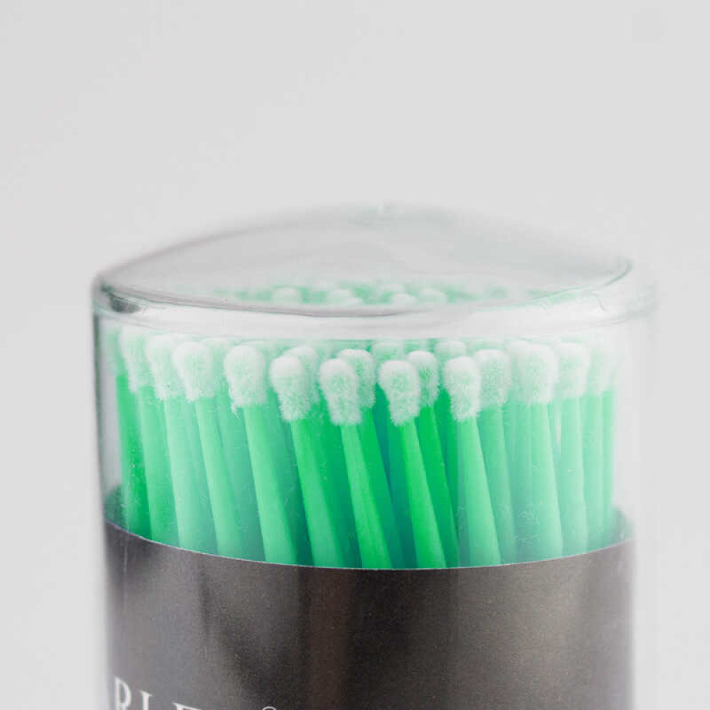 Микробраши Starlet Professional Fine PP-902, 100 шт., зеленые