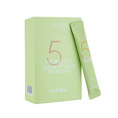 Шампунь для волос Masil 5 Probiotics Apple Vinegar Shampoo мягкий безсульфатный с пробиотиками и яблочным уксусом, 8 мл, фото 1, 21 грн.