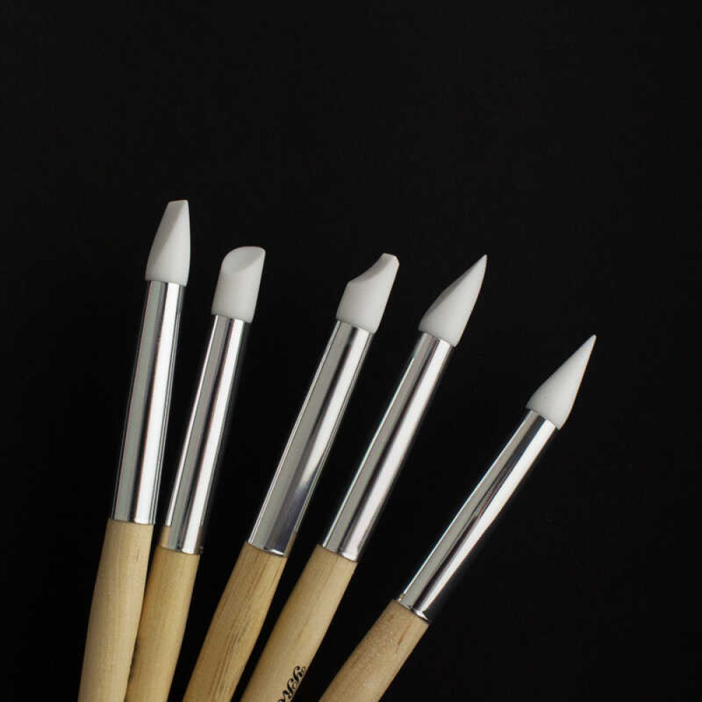 Набір пензлів для ліплення Yre Nail Art Brush NSKG 06, 5 шт.