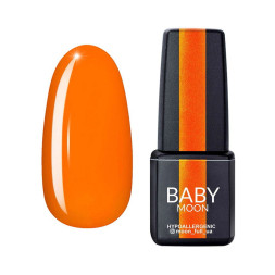 Гель-лак Baby Moon Perfect Neon 007 помаранчевий. 6 мл