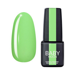 Гель-лак Baby Moon Perfect Neon 011 светло-салатовый. 6 мл