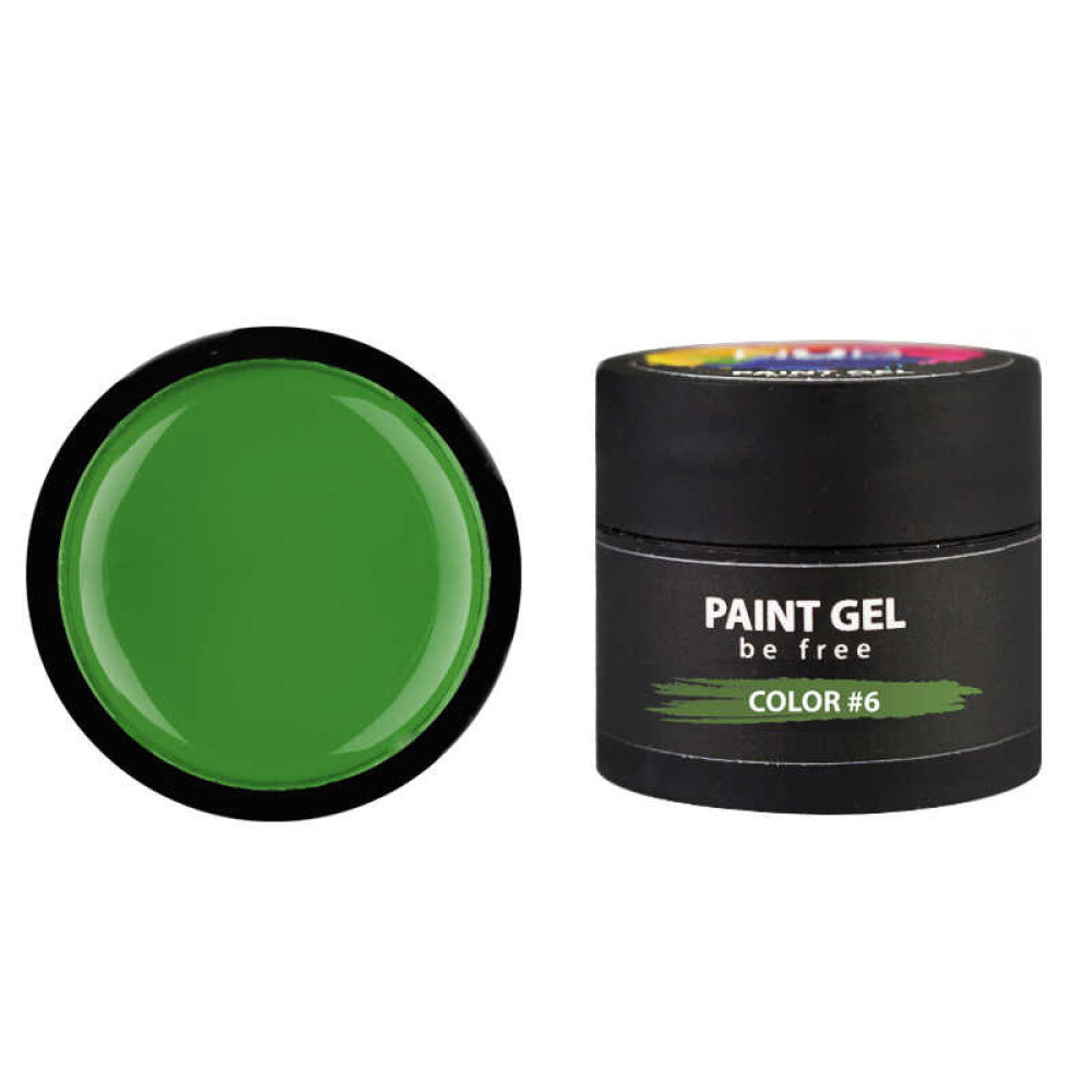 Гель-фарба NUB Paint Gel 06 колір салатовий 5 г