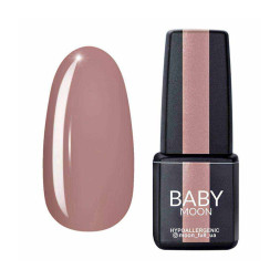 Гель-лак Baby Moon Sensual Nude 014 бежевий темний. 6 мл