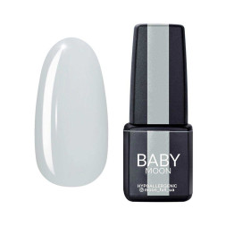 Гель-лак Baby Moon Sensual Nude 019 белый полупрозрачный. 6 мл